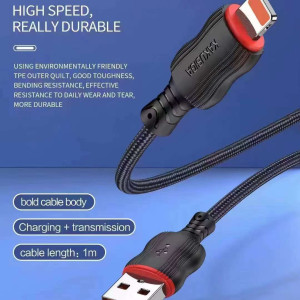 KSC-807 CHUANDA charging data cable 1 meter (Lightning)